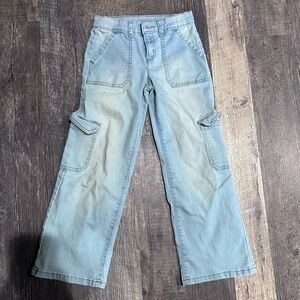 Wonder Nation Kids Light Blue Cargo Jeans